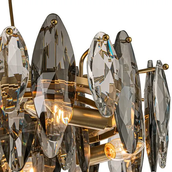 Favourite 4303-8PC, подвесная люстра, L800xW400xH210/1100, 8xE14x40W, excluded, изображение 4