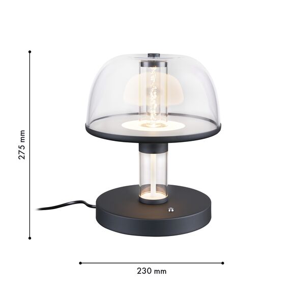 Favourite 4312-1T, настольный светильник, D230xH275, LEDx12W, 600LM, 4000K, CRI>90, included, switch, dimmer, изображение 2