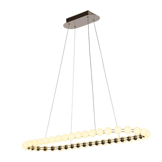 Favourite 4590-10P, подвесная люстра, L1000xW390xH1585, LEDx48W, 3800LM, 4000K, included