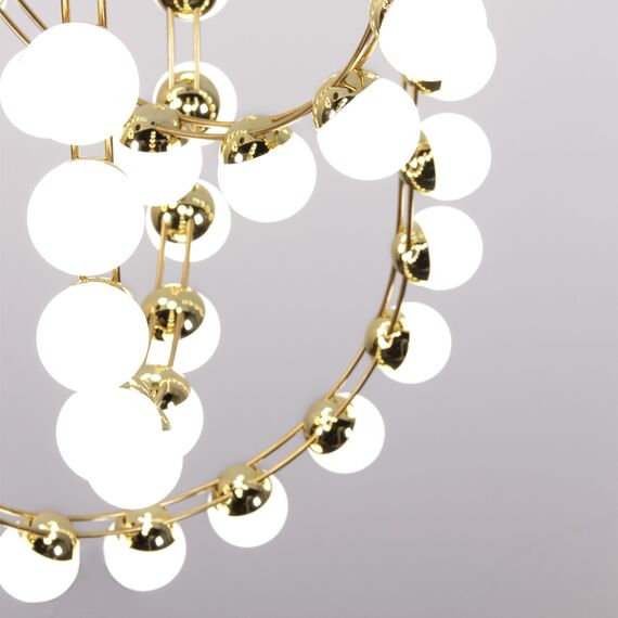 Favourite 4590-4P, подвесная люстра, D390xH1890, LEDx48W, 3800LM, 4000K, included, изображение 2