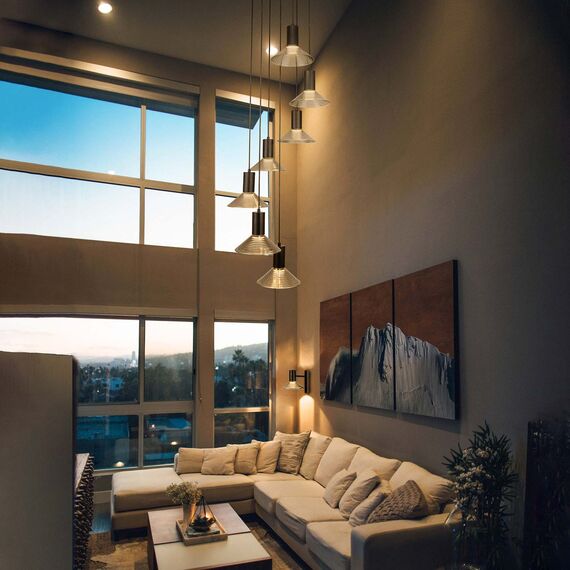 F-Promo 4622-5P, подвесная люстра, L750xW500xH500/1300, 5xLEDx6W, 2400LM, 3000K, included, изображение 5