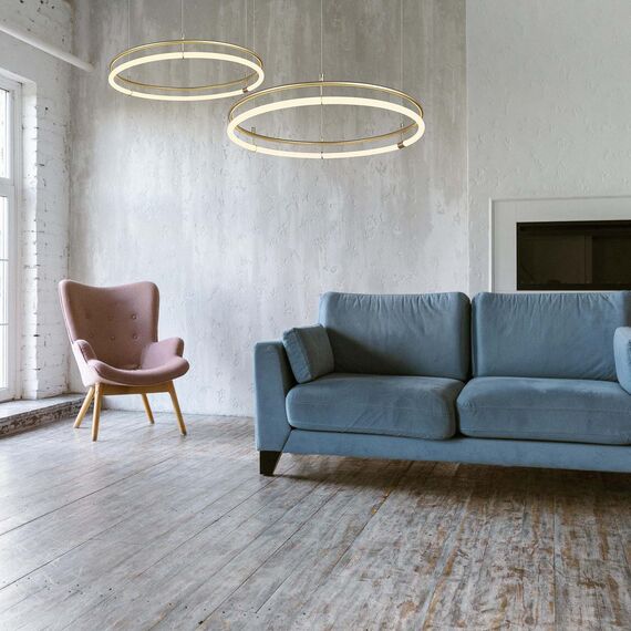 Favourite 4629-6P, подвесная люстра, D600xH200/1500, LEDx24W, 2740LM, 4000K, included, изображение 5