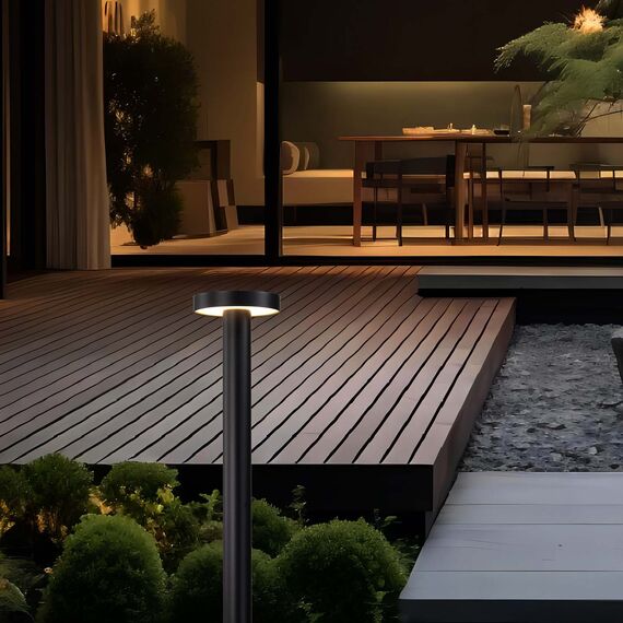 Favourite 4640-1F, уличный светильник, D140xH820, LEDx12W, 1050LM, 4000K, IP65, included, изображение 6