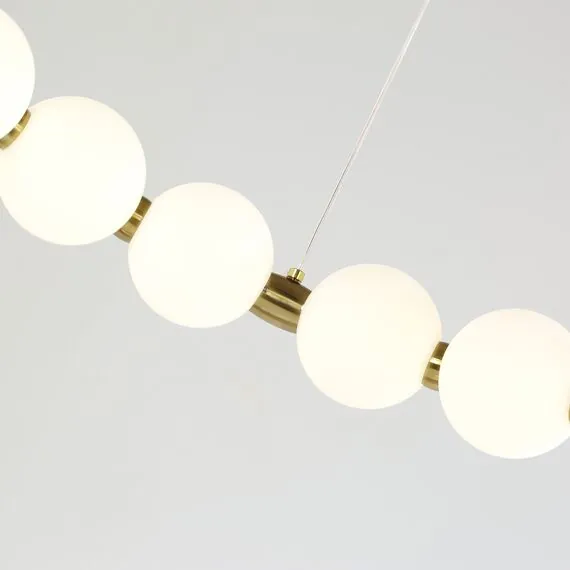 Favourite 4014-6P, подвесная люстра, D620xH80/1080, LEDx48W, 3840LM, 4000K, included, изображение 5