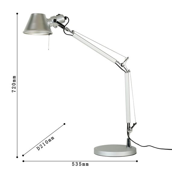 Favourite 1869-1T, настольный светильник, D210xW535xH720, 1xE27x40W, excluded, изображение 3