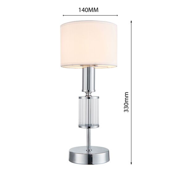 Favourite 2607-1T, настольный светильник, D140xH330, 1xE14x40W, excluded, изображение 3