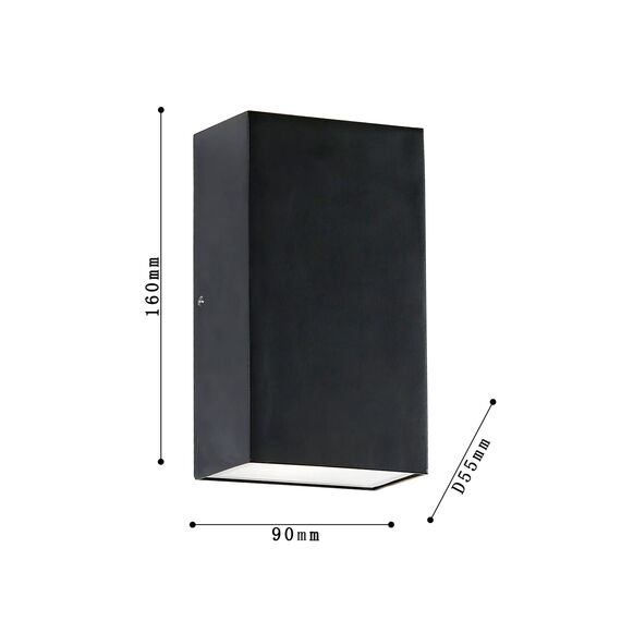 Favourite 2681-2W, уличный светильник, D55xW90xH160, 2xLEDx3W, 480LM, 3000K, IP54, included, изображение 3