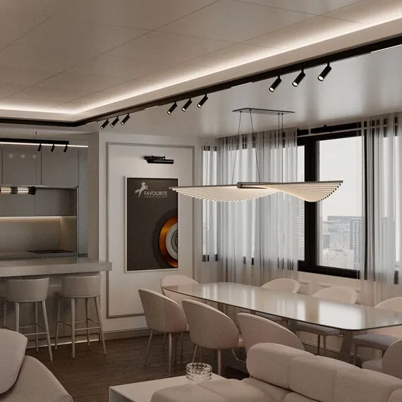 Favourite 1012-TB-200, шинопровод, L2000xW50xH40, 48V, IP20, изображение 6