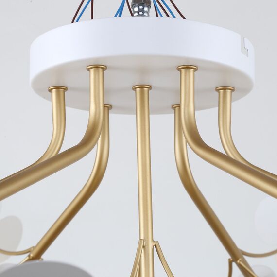 F-Promo 4081-7P, потолочная люстра, D670xH270, 7xE27x60W, excluded, изображение 4