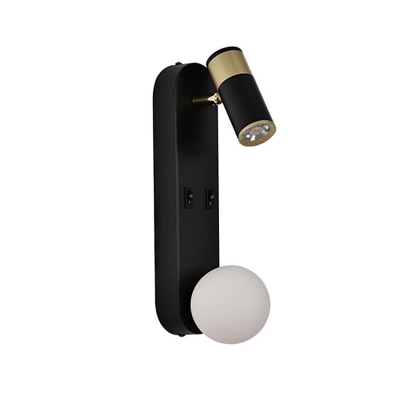 F-Promo 4171-2W, настенный светильник, D160xW120xH340, 1xG9LEDx10W, excluded + LEDx3W, 135LM, 4000K, included, switch, изображение 2