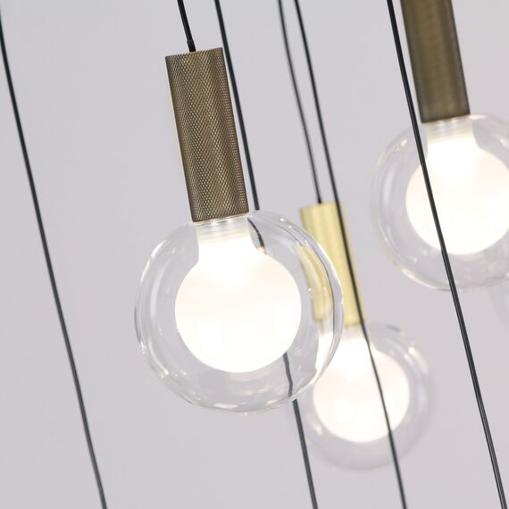 Favourite 4378-27P, подвесная люстра, D810xH2740, 27xLEDx3.5W, 6305LM, 4000K, CRI>90, included, изображение 4