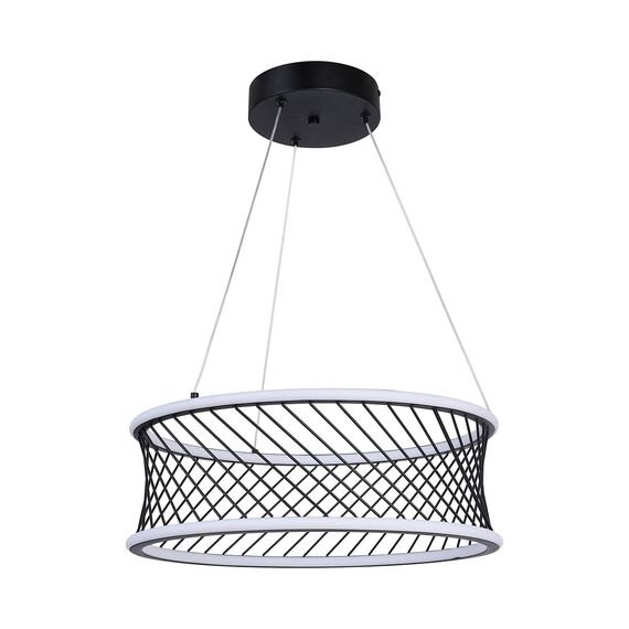 F-Promo 4436-2P, подвесная люстра, D460xH300/1200, LEDx40W, 4300LM, 3000-6000K, included, remote control, изображение 2