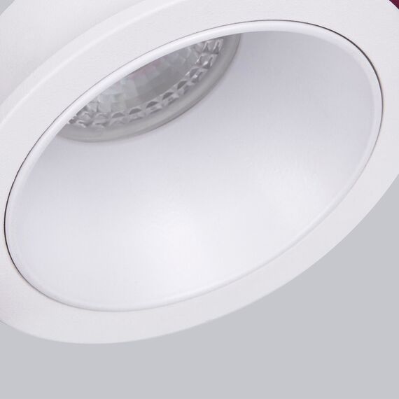 Favourite 4524-1C, врезной светильник, D90xH35, cutout:D75, 1xGU10x35W, IP20, excluded, изображение 3