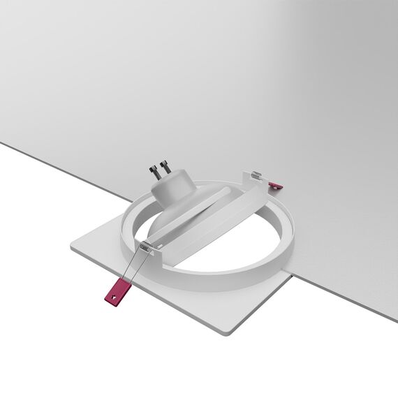 Favourite 4542-1C, врезной светильник, L92xW92xH28, cutout:D80, 1xGU10x35W, IP20, excluded, изображение 5