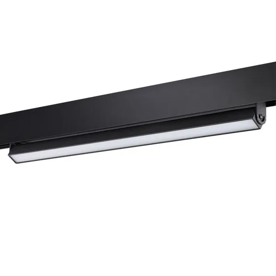 NOVOTECH 358541 SHINO NT21 072 черный Трековый светильник для низковольного шинопровода IP20 LED 4000K 24W 48V FLUM, изображение 6