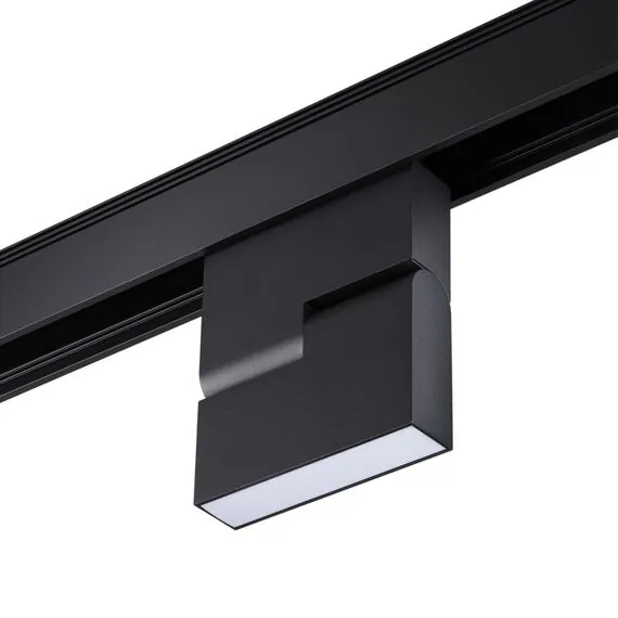 NOVOTECH 358534 SHINO NT21 083 черный Трековый светильник для низковольного шинопровода IP20 LED 4000K 10W 48V KIT, изображение 6