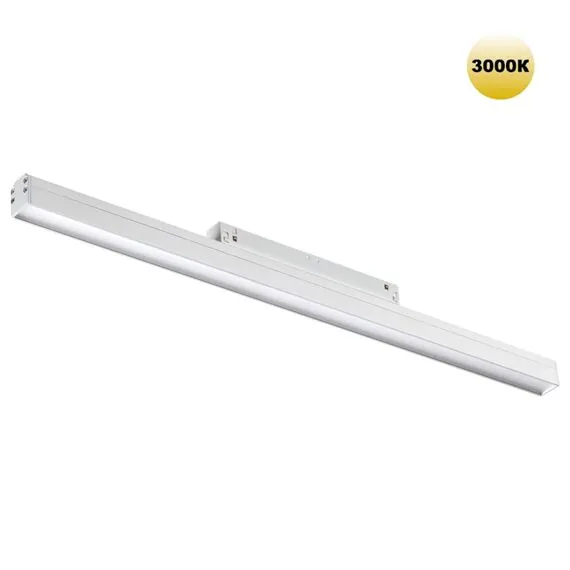 NOVOTECH 359200 SHINO NT23 079 белый Трековый светильник для низков. шинопровода IP20 LED 3000К 24W 48V 1800Лм FLUM
