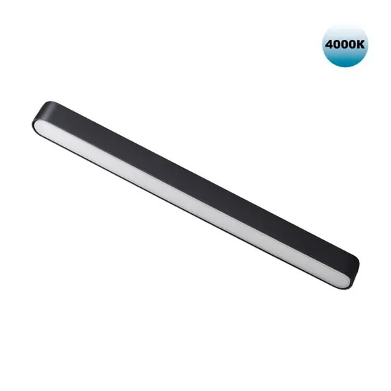 NOVOTECH 359074 SHINO NT23 047 черный Трековый светильник для низковольтного шинопровода IP20 LED 18W 48V 4000K 1080Лм SMAL