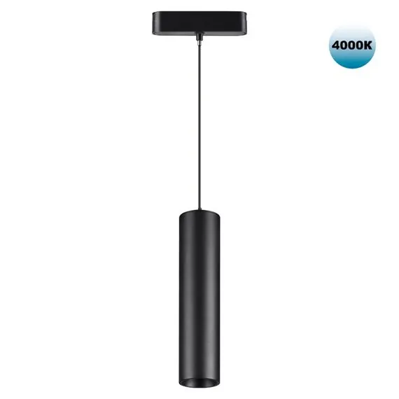 NOVOTECH 359102 SHINO NT23 050 черный Трековый светильник для низков. шинопровода IP20 LED 4000K 9W 48V 855Лм SMAL