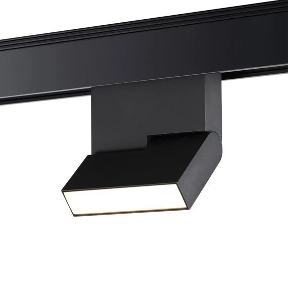 NOVOTECH 358534 SHINO NT21 083 черный Трековый светильник для низковольного шинопровода IP20 LED 4000K 10W 48V KIT, изображение 4