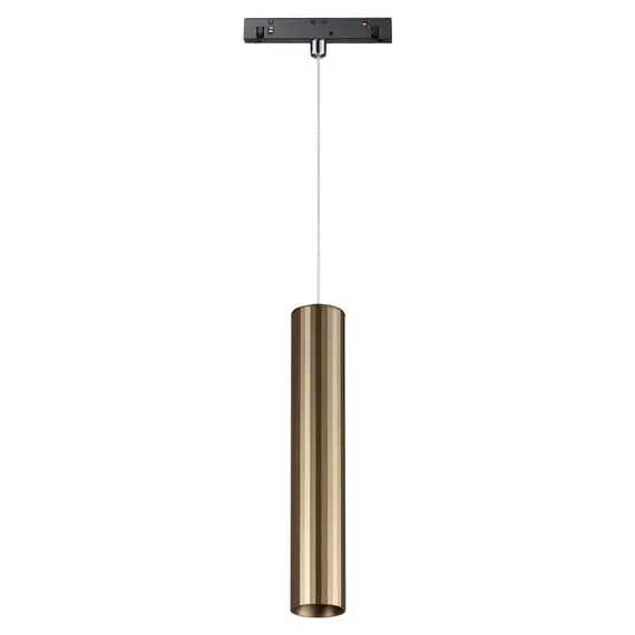 NOVOTECH 358990 SHINO NT22 073 бронза светлая/черный Трековый светильник для низковольного шинопровода, провод 0,8м IP20 LED 4000K 20W 48V FLUM, изображение 7