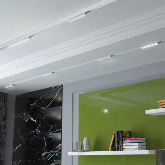 NOVOTECH 358538 SHINO NT21 072 белый Трековый светильник для низковольного шинопровода IP20 LED 4000K 12W 48V FLUM, изображение 3