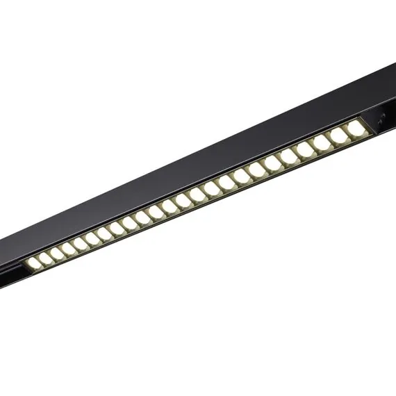 NOVOTECH 358420 SHINO NT20 077 черн Трековый светильник для низков. шинопровода IP20 LED 4000K 24W 48V FLUM, изображение 4
