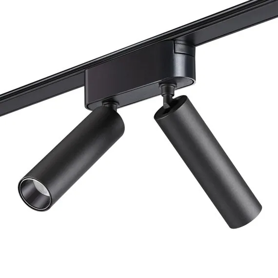 NOVOTECH 359086 SHINO NT23 048 черный Трековый светильник для низков. шинопровода IP20 LED 4000K 2*7W 48V 1260Лм SMAL, изображение 5