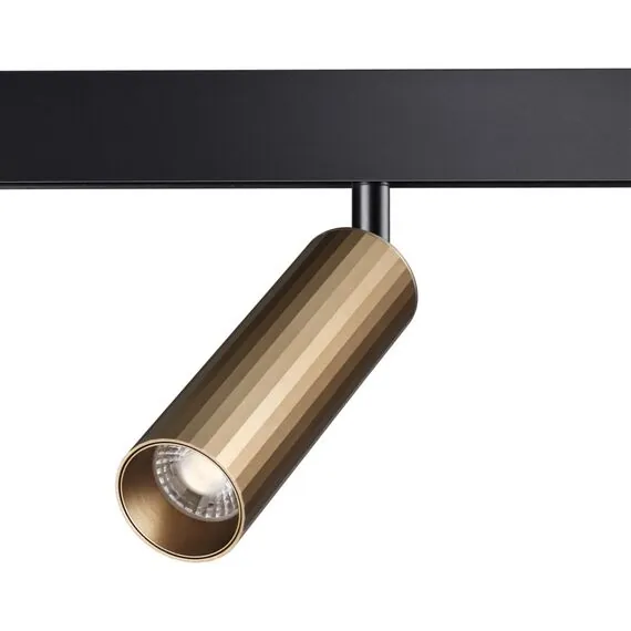 NOVOTECH 358988 SHINO NT22 073 бронза светлая/черный Трековый светильник для низковольного шинопровода IP20 LED 4000K 15W 48V FLUM