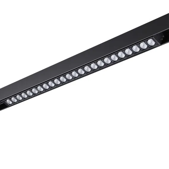 NOVOTECH 358624 SHINO NT21 064 черный Трековый низковольтный Светильник диммируемый с ДУ, со сменой цв.температуры IP20 LED 3000~6500К 24W 48V FLUM, изображение 5