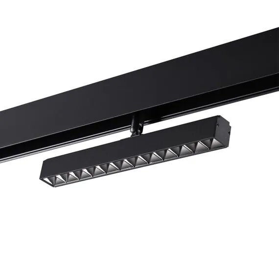 NOVOTECH 358610 SHINO NT21 045 черный Трековый светильник для низковольного шинопровода IP20 LED 4000K 12W 48V FLUM, изображение 7