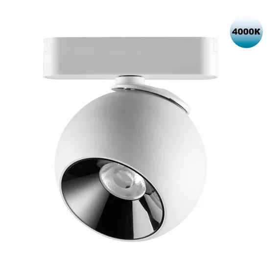 NOVOTECH 359101 SHINO NT23 053 белый Трековый светильник для низков. шинопровода IP20 LED 4000K 12W 48V 960Лм SMAL
