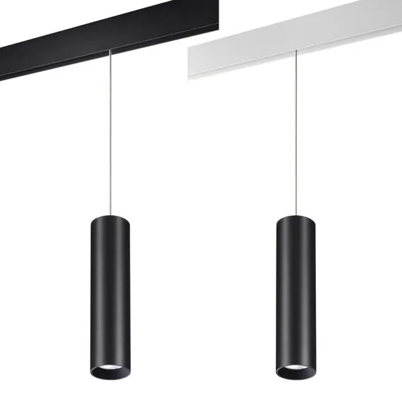 NOVOTECH 358636 SHINO NT21 066 черный Трековый низковольтный Светильник диммируемый с ДУ, со сменой цв.температуры IP20 LED 3000~6500К 20W 48V FLUM, изображение 5