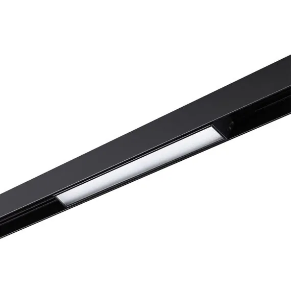 NOVOTECH 359199 SHINO NT23 079 черный Трековый светильник для низков. шинопровода IP20 LED 3000К 12W 48V 900Лм FLUM, изображение 5