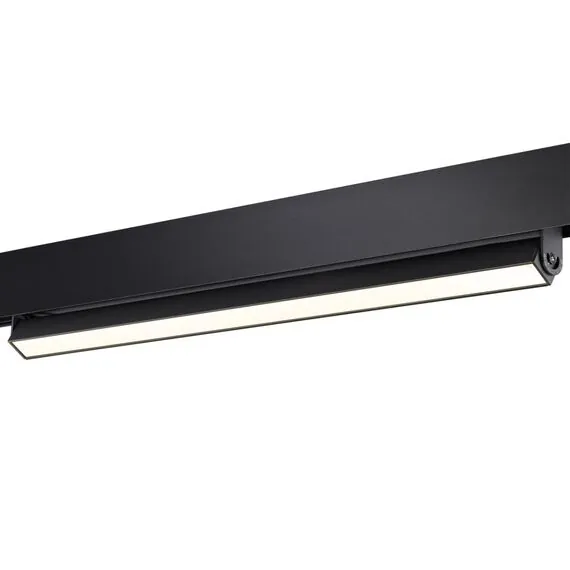 NOVOTECH 358541 SHINO NT21 072 черный Трековый светильник для низковольного шинопровода IP20 LED 4000K 24W 48V FLUM, изображение 4