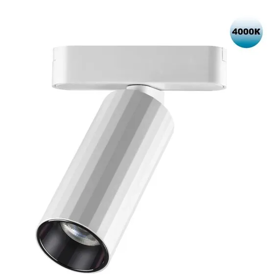 NOVOTECH 359093 SHINO NT23 049 белый Трековый светильник для низков. шинопровода IP20 LED 4000K 12W 48V 1020Лм SMAL