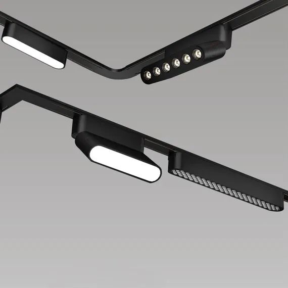 NOVOTECH 359080 SHINO NT23 047 черный Трековый светильник для низковольтного шинопровода IP20 LED 12W 48V 4000K 720Лм SMAL, изображение 6
