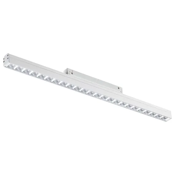 NOVOTECH 358419 SHINO NT20 077 белый Трековый светильник для низков. шинопровода IP20 LED 4000K 24W 48V FLUM