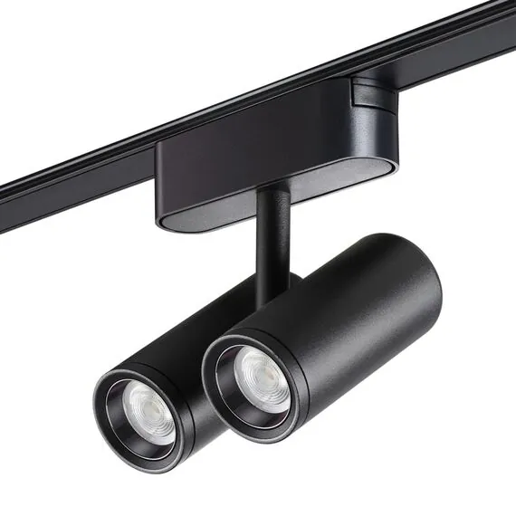 NOVOTECH 359108 SHINO NT23 051 черный Трековый светильник для низков. шинопровода IP20 LED 4000K 2*8W 48V 1360Лм SMAL, изображение 5