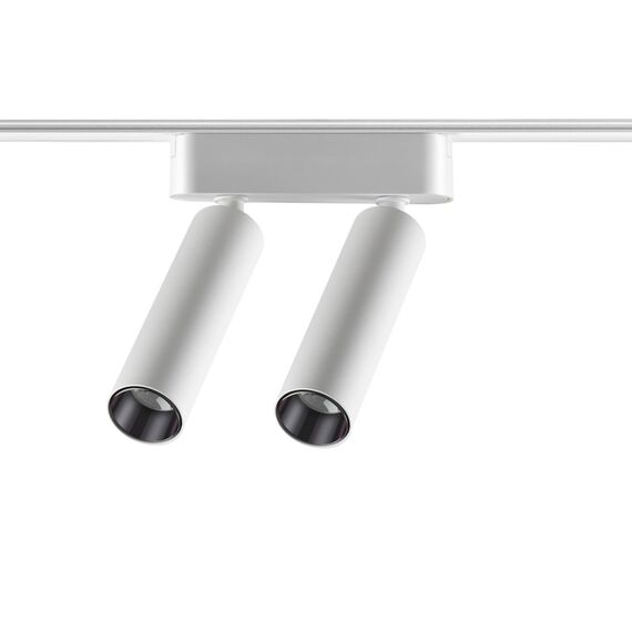 NOVOTECH 359087 SHINO NT23 048 белый Трековый светильник для низков. шинопровода IP20 LED 4000K 2*7W 48V 1260Лм SMAL, изображение 5