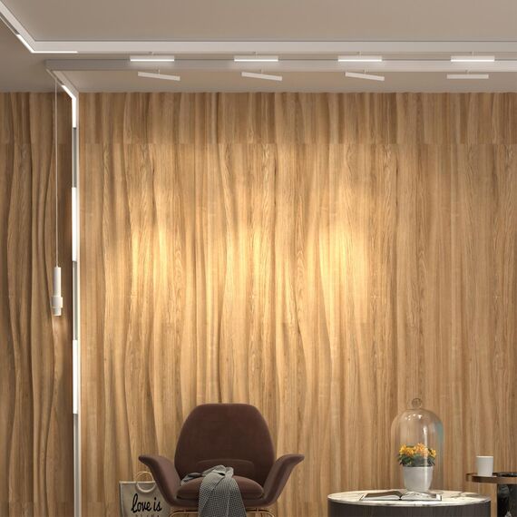 NOVOTECH 358611 SHINO NT21 045 белый Трековый светильник для низковольного шинопровода IP20 LED 4000K 12W 48V FLUM, изображение 3