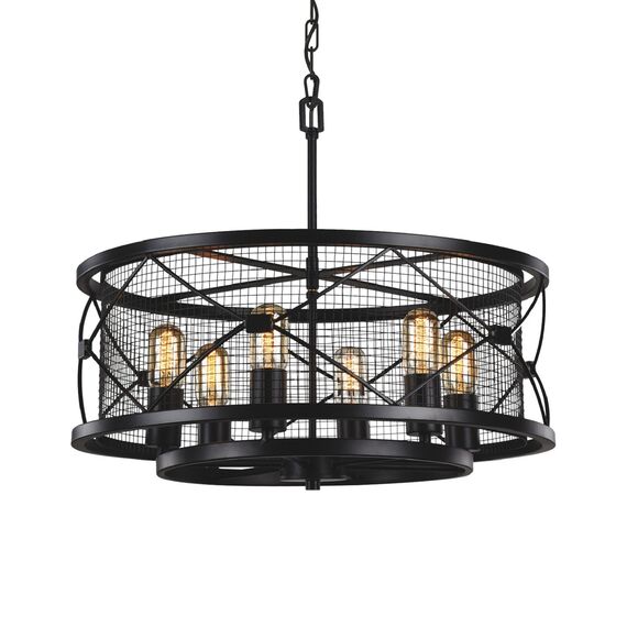 Favourite 1783-6P, люстра подвесная, D580xH490/1690, 6xE27x60W, excluded