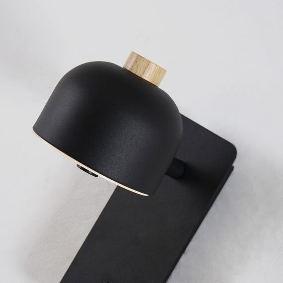 Favourite 2833-1W, настенный светильник, D165xW95xH210, LEDx5W, 400LM, 3000K, included, switch, изображение 4