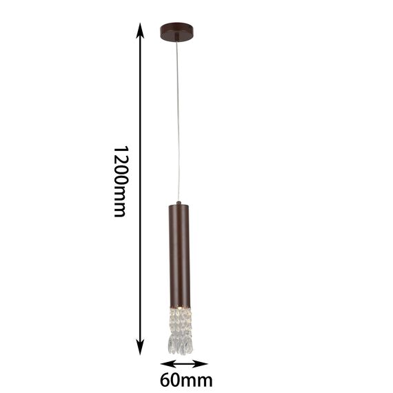 F-Promo 2919-1P, подвес, D100xH440/1200, 1xGU10x40W, excluded, изображение 3