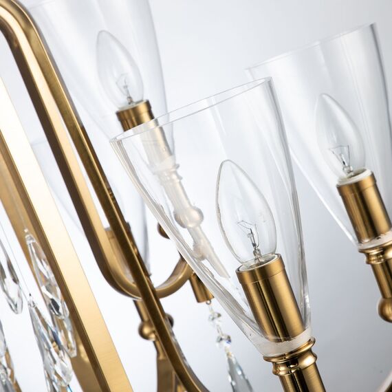 Favourite 2968-9P, подвесная люстра, D700xH570/1570, 9xE14x40W, excluded, изображение 5