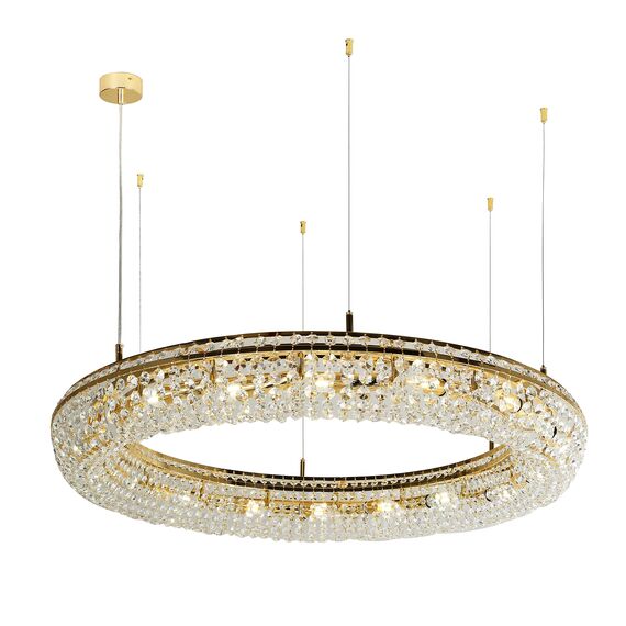 Favourite 4015-15P, подвесная люстра, D1000xH120/1120, 15xE14x40W, excluded