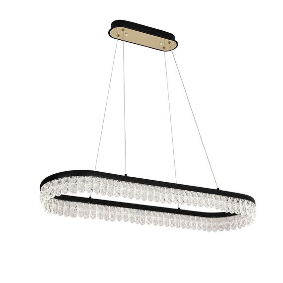 F-Promo 4187-1U, люстра, L1000xW300xH130/1000, LEDx84W, 3780LM, 3000-6000K, included, remote control