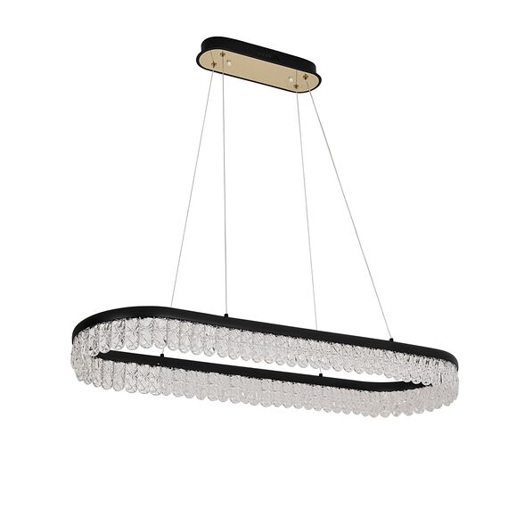 F-Promo 4187-1U, люстра, L1000xW300xH130/1000, LEDx84W, 3780LM, 3000-6000K, included, remote control, изображение 2