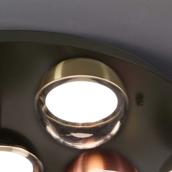 Favourite 4371-12C, потолочная люстра, D650xH205, LEDx65W, 4550LM, 4000K, included, изображение 3