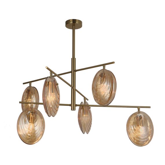 F-Promo 4485-6C, потолочная люстра, D900xH685, 6xE14x60W, excluded, изображение 2